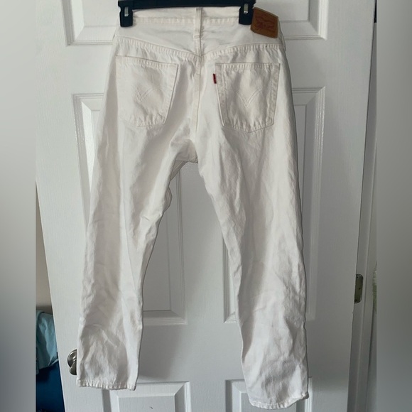 Levi Strauss White Ripped Jeans - Picture 5 of 5